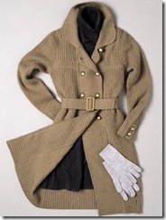pure knitted coat